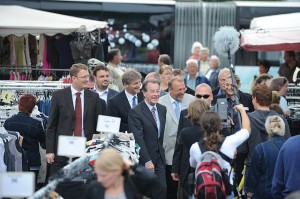 Besuch auf dem Bergkamener Markt