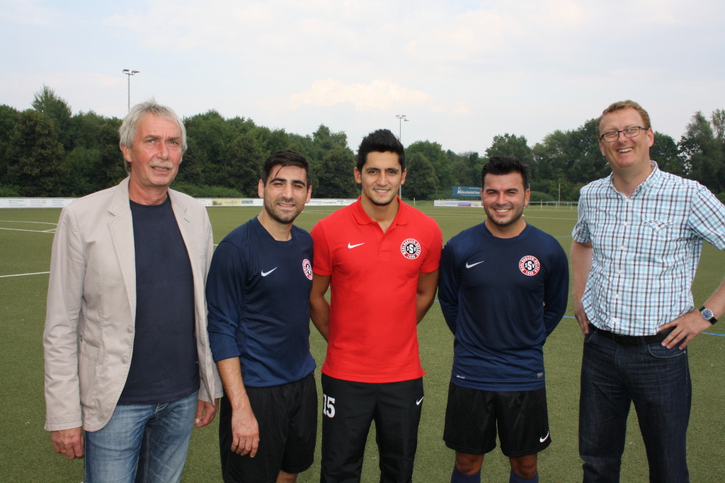 Kamener Dreamtem beim SSV mit Ahmet Keske, Kenan Özkan, Tutku Tekkanat